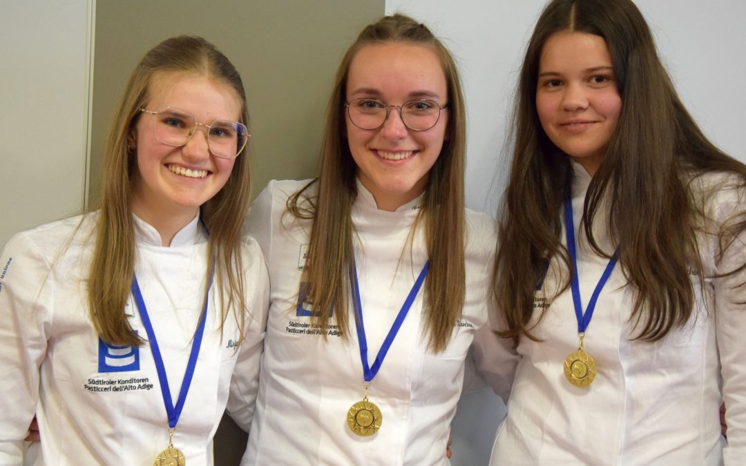 Goldmedaille für zwei Konditorlehrlinge