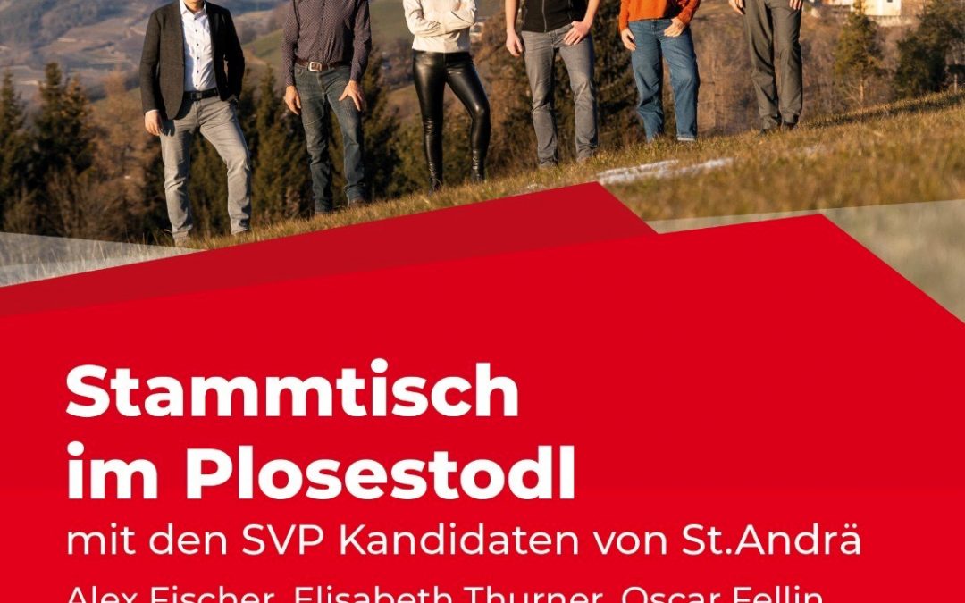 Stammtisch im Plosestodl